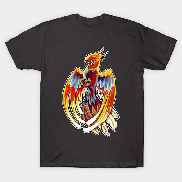 Phoenix T-Shirt by BiancaRomanStumpff